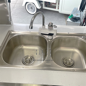 Wholesale Small CE Certified Mobile Food Cart Fiberglass Mobile Food Caravan for Sale <b>Concession</b> <b>Trailer</b> Ice Cream Truck - Product Image 4