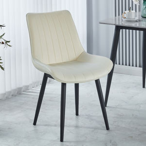 Giữa Thế Kỷ phong cách Đồ nội thất nhà hiện đại nhung bọc Ghế ăn với chân kim loại - Product Image 6