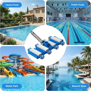 Kit <span class=keywords><strong>de</strong></span> limpieza <span class=keywords><strong>de</strong></span> <span class=keywords><strong>piscina</strong></span> eficiente Aspirador <span class=keywords><strong>manual</strong></span> <span class=keywords><strong>de</strong></span> metal con cabezal <span class=keywords><strong>de</strong></span> vacío <span class=keywords><strong>de</strong></span> spa para <span class=keywords><strong>piscina</strong></span> flexible - Product Image 3
