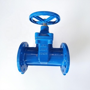 Válvulas de Compuerta de Asiento Elástico con Extremo Bridado DN40-600 PN10 16 25 EN1024, de Accionamiento Manual y Vástago Fijo, para Agua - Product Image 2