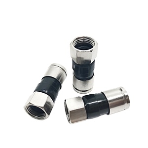 Kabel koaksial RG6 kabel kompresi <span class=keywords><strong>F</strong></span> RG6 kualitas tinggi konektor koaksial efisien fleksibel RG58 RG59 RG6 <span class=keywords><strong>RG11</strong></span> untuk aplikasi RF - Product Image 5