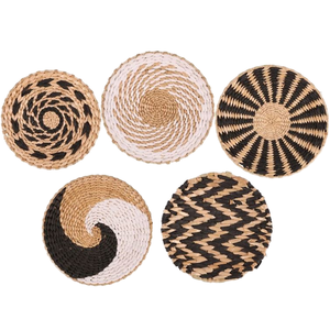 Décorations Art Déco Écologiques en Fibres Végétales pour Restaurants et Habitats Traditionnels – Décoration Murale Philippines Personnalisable - Product Image 1