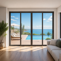 Fenêtre coulissante en aluminium de haute qualité avec moustiquaire, fenêtres coulissantes en verre sur mesure pour la conception de maisons modernes