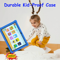 Nueva Tablet Educativa para Niños con Android 12.0, Rockchip Quad Core 1.5GHz, Pantalla IPS de 10 Pulgadas 2GB+32GB 1280x800, Resistente a Golpes, Wi-Fi, USB Tipo-C