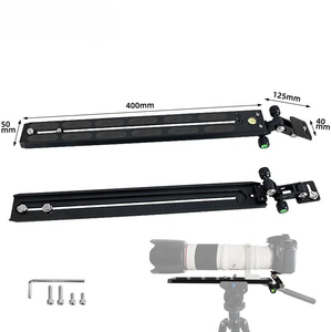 Supporto per Obiettivo Teleobiettivo BEXIN 400mm con Piastra a Sgancio Rapido 1/4 di Grado per Fotocamere SLR e DSLR Manfrotto - Product Image 1