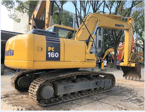 Excavateur japonais d'occasion machine komatsu pc160 Pc160lc 16 tonnes excavateur utilisé komatsu en stock machines de Chine en stock - Product Image 2