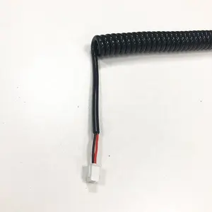 Custom Jst Xh Terminal 2 Pin Spiraal Connector Draad Harnas Kabel Voor Elektronisch