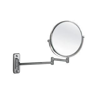 高級タッチスイッチ両面拡大電子折りたたみテーブルフレーム壁掛け延長可能LEDライト化粧品ミラー - Product Image 2