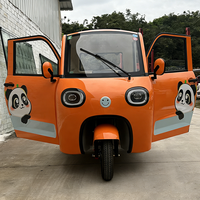Tricycle Électrique Dudu Haute Puissance pour Deux Personnes, 72V 3000W 5000W, avec Cabine de Conduite, pour Usage Commercial