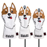 Offre Spéciale de sport nouveauté mignon en peluche Club de Golf couvre prix usine dessin animé Animal Golf tête couverture