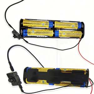 Prodotti più venduti 8 AA porta batteria con filo pulsante di accensione 10cm UM-3 cella 1.5v 8 Slot 12v custodia batteria - Product Image 3