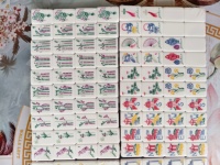 En stock : Tuiles de Mahjong américaines en acrylique, couleur vert jade clair, 160 pièces, 3 couches, Mahjong moderne de qualité supérieure, accepte OEM ODM