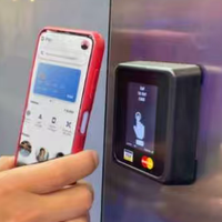 Terminal de point de vente portable Aurrency A250 pour distributeur automatique, paiement par carte NFC, transaction rapide 2-5s