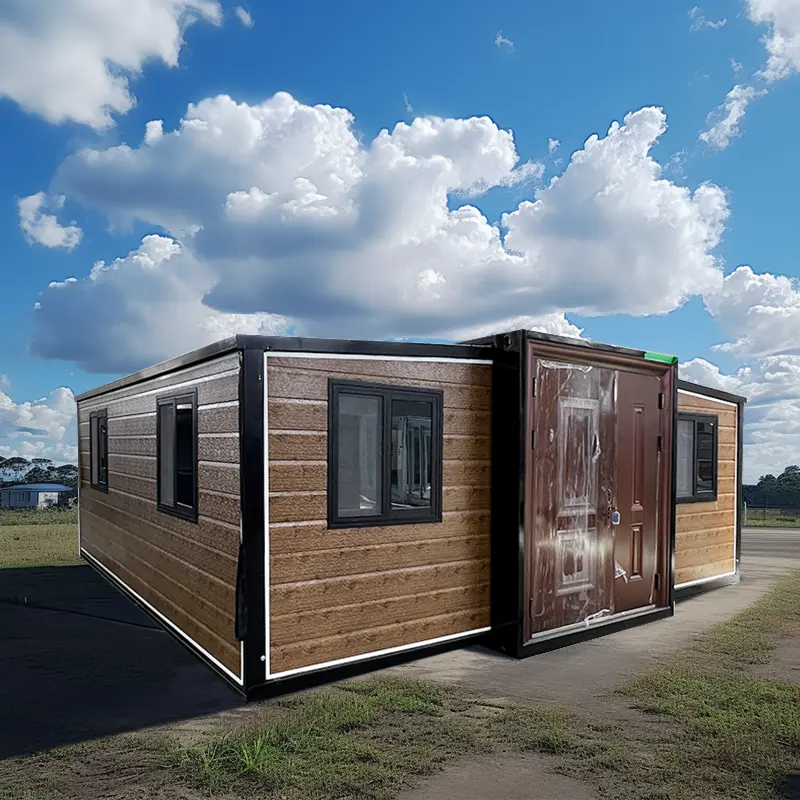Opvouwbare Geprefabriceerde Opvouwbare Container Huiskit Container Huis Verplaatsbaar Geprefabriceerd Huis