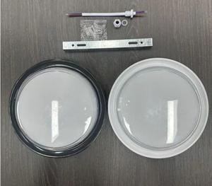 ไฟเพดาน LED แบบฝัง รุ่นใหม่ แสงสีขาวเย็น ฝาครอบอะคริลิก ฐานพลาสติก 220V แบบติดตั้งถาวร ควบคุมด้วยสวิตช์ IP20 CRI สูง 90 ขนาด 22 ซม. - Product Image 5