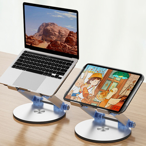 Adjustable 360 Rotating Aluminum Portable Laptop Stand For Macbook Air Xiaomi Dell <strong>HP</strong> Lenovo PC <strong>Tablet</strong> - Product Image 6