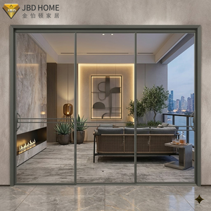 <span class=keywords><strong>Porte</strong></span> <span class=keywords><strong>coulissante</strong></span> en aluminium durable, système multi-voies, réduction du bruit, <span class=keywords><strong>porte</strong></span> <span class=keywords><strong>coulissante</strong></span> intérieure en verre pour usage domestique - Product Image 2