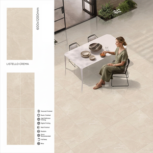 Onix Aqua 600x1200mm Glossy Marble Effect Porcelain Floor And <b>Wall</b> Slab Tiles - Product Image 3