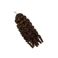 Extensions de cheveux naturels 100 % vierges non traités du Cambodge, couleur naturelle, pré-bouclées, boucles françaises, pour crochet, double trame machine