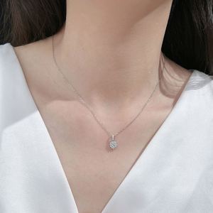 Collar de Plata 925 Hipoalergénico y Antideslustre de Alta Calidad Dylam con Cadena de Eslabones y Colgante de Corazón con Circonita 5A - Product Image 4