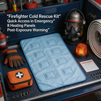 Couverture d'urgence chauffante active : alternative pratique à la couverture isotherme classique pour la randonnée et la survie en milieu sauvage