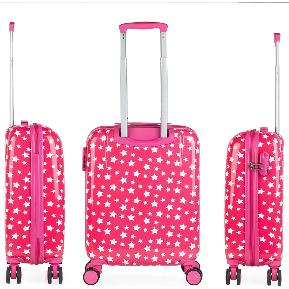 Suitcases Luggage Customized 20" 24" 28" 3pcs ABS Valise De Voyage Travelling Bags Trolley Suitcases Luggage Sets