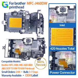 Tête d'impression jet d'encre piézoélectrique de haute qualité 420 buses pour <span class=keywords><strong>Brother</strong></span> <span class=keywords><strong>MFC</strong></span> J460 J480 J485 J680 J880 J885, tête d'impression pour rapports et factures - Product Image 3
