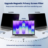 Layar Privasi Magnetik untuk MacBook Neo 13-Inci 2026, Pelindung Layar Laptop Matte yang Dapat Dilepas, Anti Silau, Filter Cahaya Biru