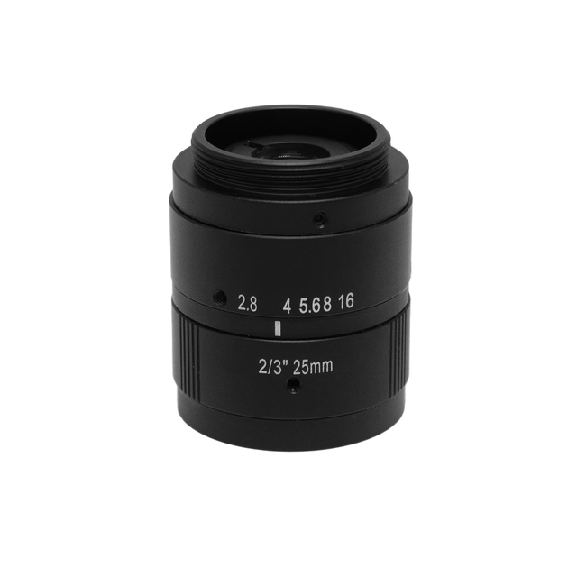 ZK-FA-3225-2816 25mm Varifocal Industrial Lens F2.8-F16 M12 Mount 1/2.7 Inch IP68 Waterproof Machine Vision Lens