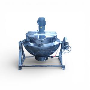 Marmite de cuisson industrielle automatique à vapeur avec agitateur et chaudière à double enveloppe - Prix - Product Image 1