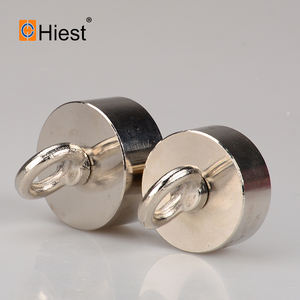 מכירה חמה מגנטים לסיר ניאודימיום סופר חזקים עם כוח משיכה של וו הברגה 80 ק""ג 200 ק""ג - Product Image 2