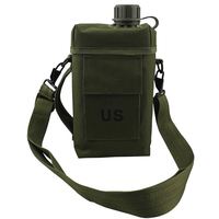 Échantillon gratuit US RUS – Bouilloire multifonctionnelle d'extérieur en aluminium, boîte à lunch, housse camouflage, ensemble de gourdes tactiques de camping