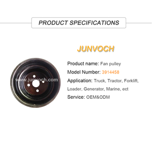 Động Cơ Máy Xúc Phụ Tùng Động Cơ Diesel 6BT Ròng Rọc Quạt 3914458 Cho Cummins - Product Image 4
