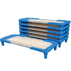 木制双层床儿童当代木床双人床彩色木制