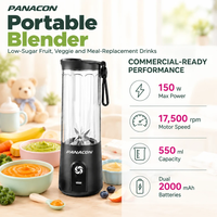 Blender Portabel Isi Ulang Khusus Pembuat Makanan Bayi untuk Makanan Sehat, Puree Buah dan Sayur OEM ODM