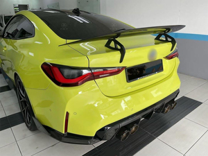 Alettone alettone posteriore in fibra di carbonio di alta qualità stile ADR per BMW G80 G82 G83 M3 M4 G8X Spoiler - Product Image 5