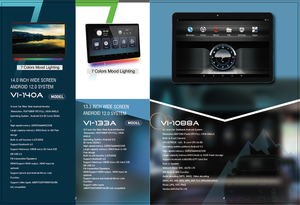 Nhà Máy IPS màn hình cảm ứng Android 12 xe Màn hình 12.5 inch tựa đầu màn hình cho xe phía sau Ghế giải trí - Product Image 6