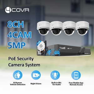 Sistemas <span class=keywords><strong>de</strong></span> <span class=keywords><strong>Vigilancia</strong></span> <span class=keywords><strong>con</strong></span> Cámaras CCTV <span class=keywords><strong>de</strong></span> 8 Canales, 4 Cámaras IP PoE Tipo Domo <span class=keywords><strong>de</strong></span> 5MP Resistentes al Vandalismo IK10 <span class=keywords><strong>con</strong></span> Audio, NVR <span class=keywords><strong>de</strong></span> 8 Canales H.265 <span class=keywords><strong>con</strong></span> Disco Duro <span class=keywords><strong>de</strong></span> 2TB - Product Image 5