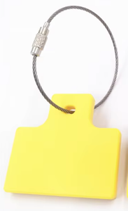 Scellé de sécurité RFID anti-effraction avec attache en nylon, coque ABS, force de traction 3000N pour le suivi logistique des camions et conteneurs - Product Image 2