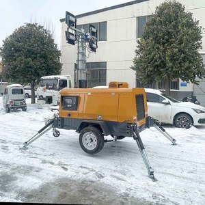 Phản ứng nhanh chóng Trailer tháp ánh sáng máy phát điện với im lặng cho tai nạn cảnh hoàn hảo cho khẩn cấp cứu hộ làm việc - Product Image 1
