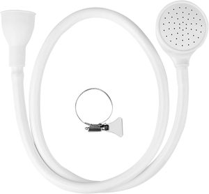 Pet douche tête de pulvérisation tuyau <span class=keywords><strong>chat</strong></span> pousser sur baignoire évier robinet accessoire pour chien <span class=keywords><strong>chat</strong></span> lavage cheveux coiffeur - Product Image 1