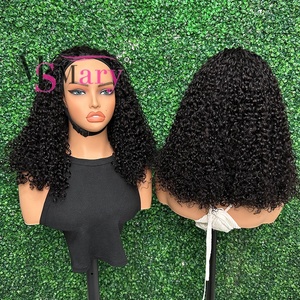 Perruques Vietnamiennes Brutes Économiques 100% Cheveux Humains, Fournisseurs SDD Super Double Drawn, Demi-Perruque Prête à Porter, Boucles Pixie, Lots <span class=keywords><strong>de</strong></span> Cheveux Humains - Product Image 3