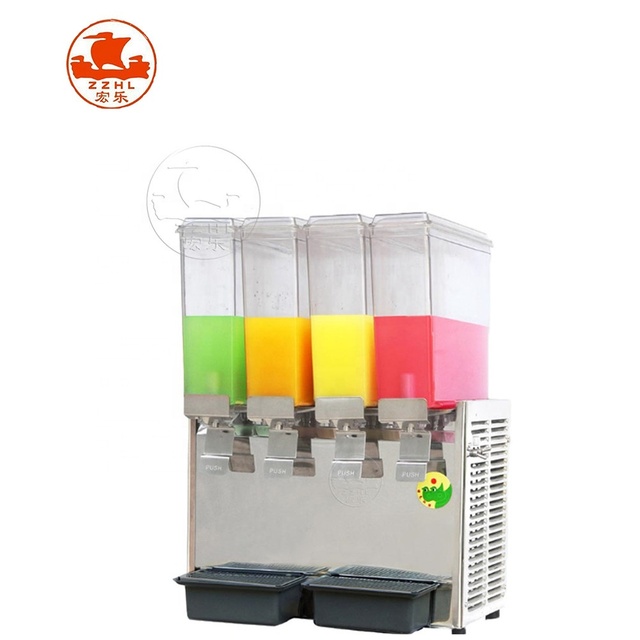 54L Automatic Control Commercial Cold Drink Dispenser, Hot and Cold Drinks Vending Machines