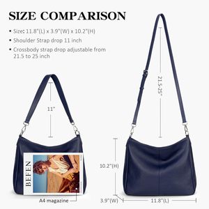 Sac à main fourre-tout à bandoulière vintage <span class=keywords><strong>bleu</strong></span> <span class=keywords><strong>marine</strong></span> personnalisé pour femmes sac à main messager en PU de grande capacité avec fermeture à glissière - Product Image 2