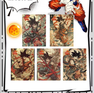 Cartes de collection SHANGYOU <span class=keywords><strong>Dragon</strong></span> Balls Anime, cartes à <span class=keywords><strong>collectionner</strong></span> DBZ, cartes à peler, cartes à jouer, cartes illustrées pour enfants, jouets cadeaux - Product Image 4