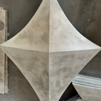 Panneau de bardage de façade moderne en alliage d'aluminium thermolaqué, ignifuge et étanche, pour murs extérieurs de bâtiments, auvents, hôtels et gymnases