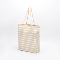 Sac en coton et lin réutilisable pour chaussures, Promotion en gros