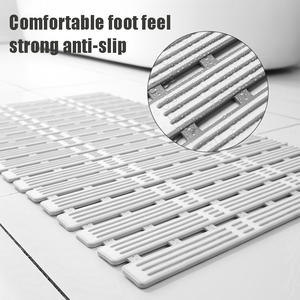 <span class=keywords><strong>Tapis</strong></span> de <span class=keywords><strong>douche</strong></span> résistant à la <span class=keywords><strong>moisissure</strong></span> <span class=keywords><strong>tapis</strong></span> de baignoire avec ventouses <span class=keywords><strong>tapis</strong></span> de baignoire en TPE <span class=keywords><strong>antidérapant</strong></span> pour la sécurité des enfants âgés - Product Image 3