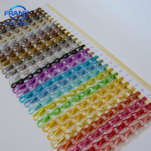 Fournisseur <span class=keywords><strong>de</strong></span> rideaux <span class=keywords><strong>de</strong></span> <span class=keywords><strong>porte</strong></span> en maille métallique décorative en aluminium <span class=keywords><strong>de</strong></span> 2 mm, maille à maillons, pour moustiquaire - Product Image 6