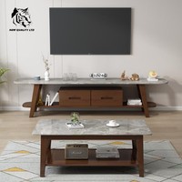 Table basse en bois massif, écologique, facile à assembler, nouveau design, fabrication chinoise, faible coût, personnalisable, grand stock disponible, expédition immédiate
